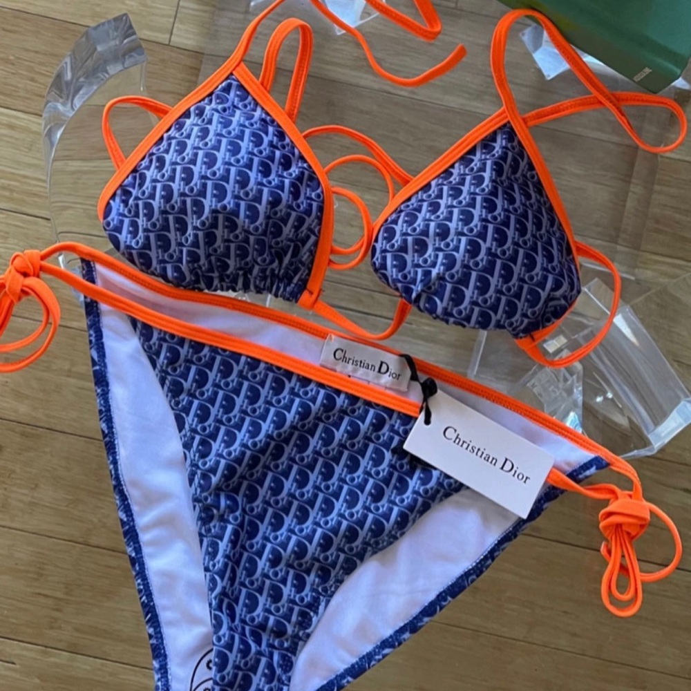 Christian Dior print bikini